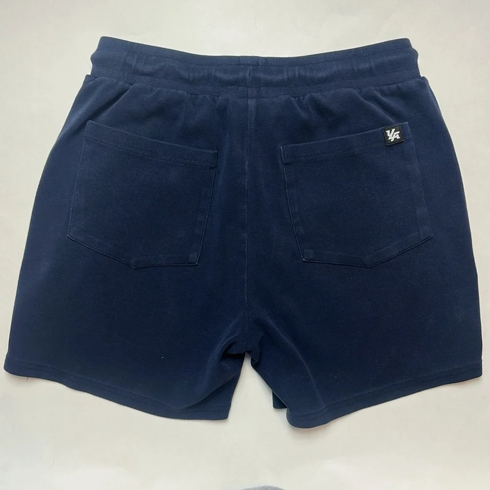 YoungLA Perfect Workout Shorts Navy Blue Size Small - Picture 10 of 12